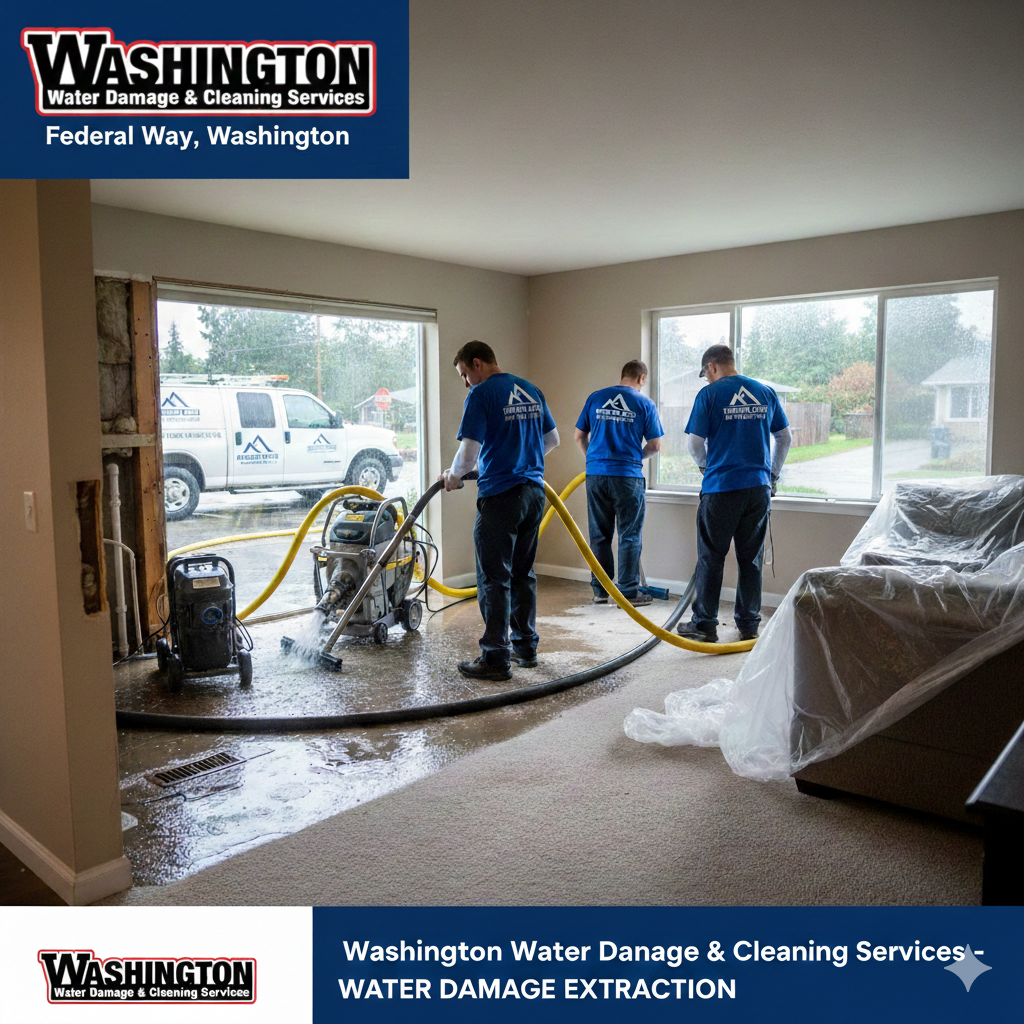 24-Hour Water Damage Restoration Lakewood, Washington