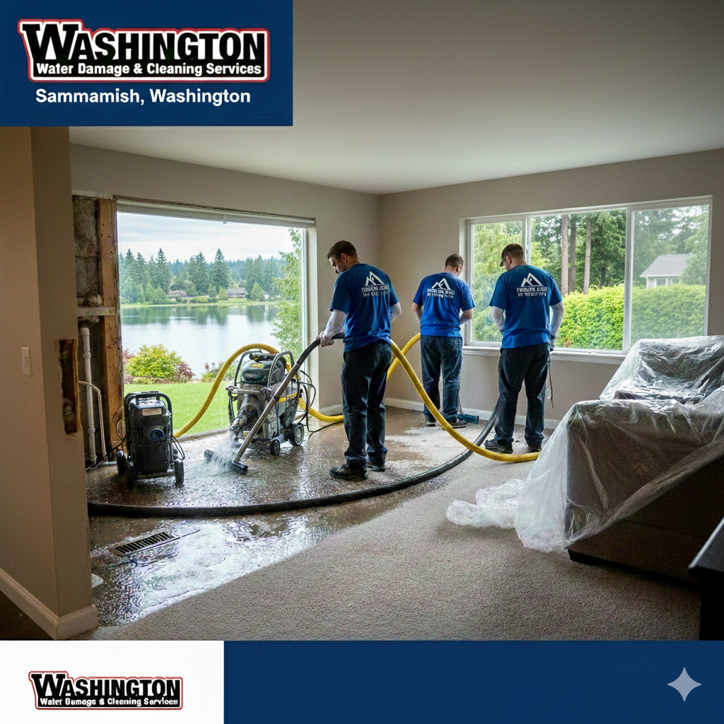 Water Damage Restoration Service in Sammamish, Washington